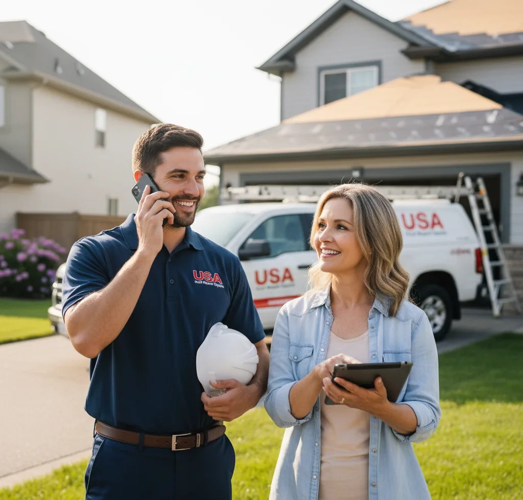 USA Roof Repair Experts customer support in Delhi